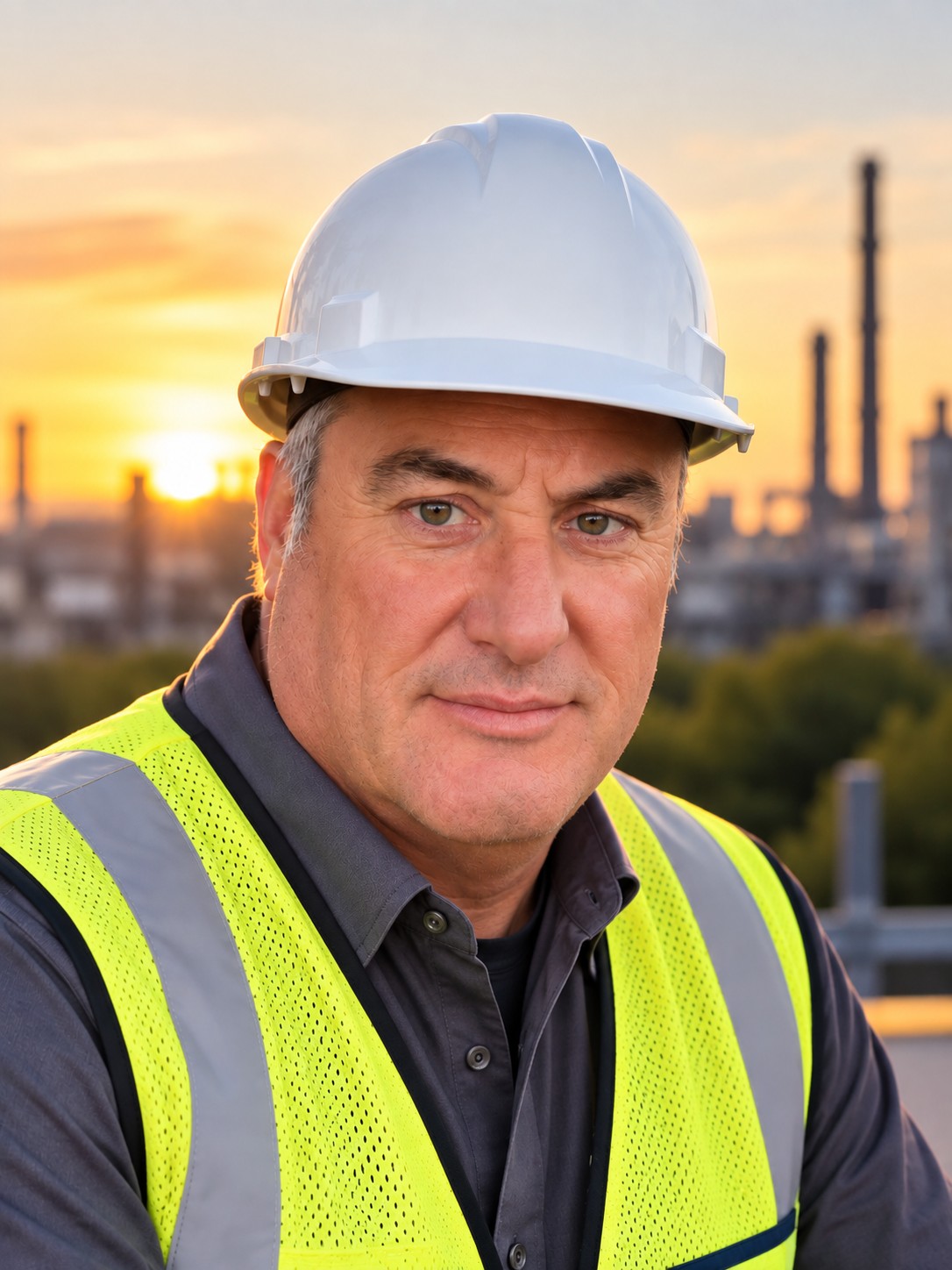 Mark Streifel, Founder of Foundation Learning Resources, at an industrial facility